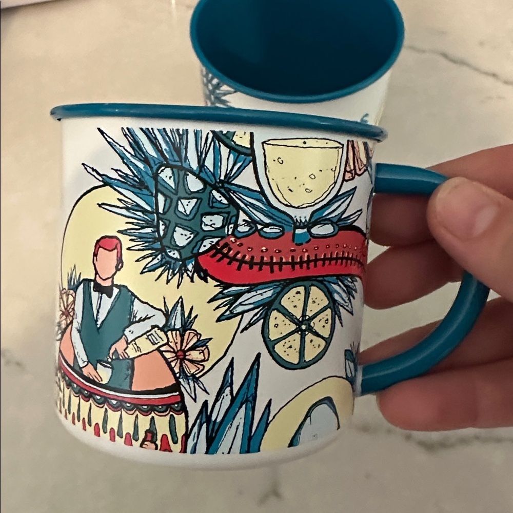 BRAND NEW never used Altos Tequila Tin Mugs - Picture 2 of 4